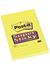 Post-it supersticky 102x152mm gul 
