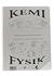 Kollegieblock A4 70g fysik/kemi rutat 