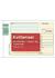 Blankett kvittens A6L 2x50 blad numrerad
