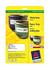 Etikett Avery polyester 991x423 240/fp 