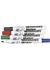 Whiteboard Marker Marvy rund svart
