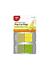 Index Pop-up flags 45x12 lime gul 2/fp Märkflikar