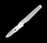 GS-20/B Global Fiskbenspincett, black dots