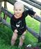 Mumin babybody, Svart