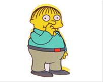 Bild Simpsons Ralphie Antennboll