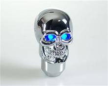 Bild Växelspak Skull-Silver LED Blue-eye