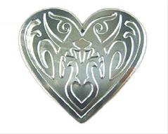 Bild Krom-emblem - Heart