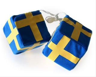 Bild Biltärningar - Sverige-flaggan