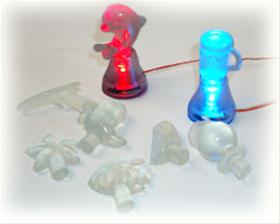 Bild Blue & Red Mini-Lamps