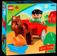 Bild Lego Duplo Ponny och kärra