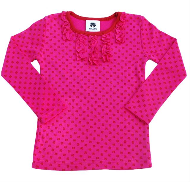 Bild Hollys-- Långarmad T-shirt rosa