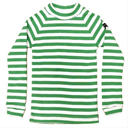 Bild Moonkids - Vit/grön randig tröja