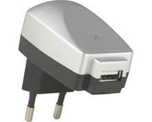 Bild USB-strÃ¶madapter fÃ¶r vÃ¤gguttag (230V) 