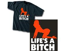 Bild Life is a bitch T-Shirt - S