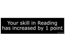 Bild Your skill in Reading - KlistermÃ¤rke 