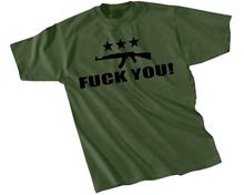 Bild Fuck you T-Shirt - XXL