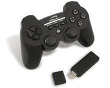 Bild Strike 3 Wireless Gamepad for PS3 & PC - Black 
