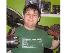 Bild World of Warcraft Green Linen Shirt T-Shirt - S