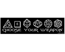 Bild Dice choose your weapon - KlistermÃ¤rke 
