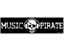 Bild Music Pirate - KlistermÃ¤rke 