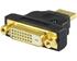 HDMI-adapter, HDMI 19-pin hane till DVI-D hona 