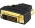 HDMI-adapter, HDMI 19-pin hona till DVI-D hane 