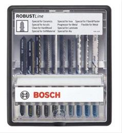 Bild Bosch 10-delars Robust Line Top Expert-sticksågsbladsats T-skaft