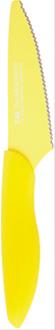 Bild KAI Pure Komachi Allkniv tandad gul 10 cm med ställ - KAI Pure Komachi