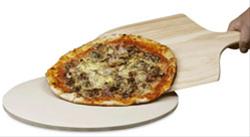 Bild Baksten Pizzasten Rund 39 cm med bakspade - Gör om din ugn till en stenugn