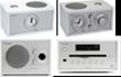 Bild Tivoli Audio Model Three Bedroom Combo - Model Three+Dual Alarm Speaker+CD+Sub, Silver/White