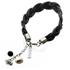 Svart läderarmband