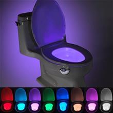 Bild Rörelseaktiverad nattlampa för toaletten - 7 färger