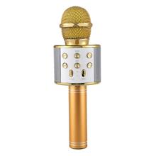 Bild Karaokemikrofon Bluetooth Guld