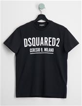 Bild Dsquared2, D2T752U RELAX T-SHIRT, Svart, T-shirts till Kille, 10 år