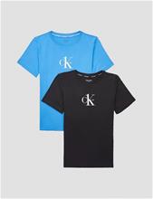 Bild Calvin Klein, 2PK TEE, Blå, T-shirts till Kille, M (10-12)