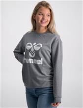 Bild Hummel, hmlDOS SWEATSHIRT, Grå, Tröjor/Sweatshirts till Tjej, 176 cm