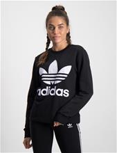 Bild Adidas Originals, TREFOIL CREW, Svart, Tröjor/Sweatshirts till Tjej, 134 cm