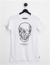Bild Philipp Plein, T-shirt Round Neck SS stones Skull, Vit, T-shirts till Kille, 14 år