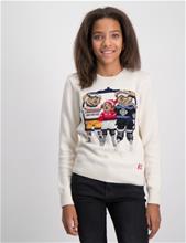 Bild Polo Ralph Lauren, Polo Bear Cotton Sweater, Vit, Tröjor/Sweatshirts till Tjej, M