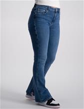 Bild Gina Tricot Young, Bootcut jeans, Blå, Jeans till Tjej, 146 cm
