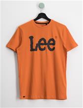 Bild Lee, Wobbly Graphic T-Shirt, Orange, T-shirts till Unisex, 15-16 år