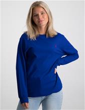 Bild Polo Ralph Lauren, Cotton Jersey Long-Sleeve Tee, Blå, T-shirts till Tjej, S