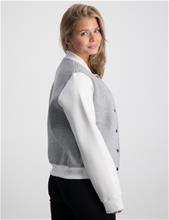 Bild RYVLS, Urban Baseball Sweater, Grå, Tröjor/Sweatshirts till Tjej, 170-176 cm