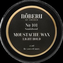 Bild Nõberu of Sweden - Moustache Wax Light Hold Sandalwood 25ml