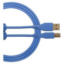 Bild UDG Ultimate USB 2.0 A-B Blue Straight 1m