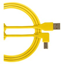 Bild Ultimate USB 2.0 A-B Yellow Angled 1m