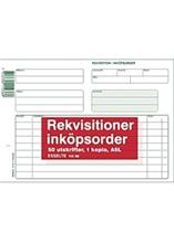 Bild Blankett rekvisition A5L 2x50 blad /5 ST