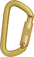 Bild Offset D Supersafe Steel Carabiner
