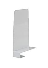 Bild Bokstöd hyllklämma till vänster vit