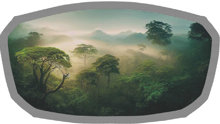 Bild F39 Mesh visor with Print (Rainforest)